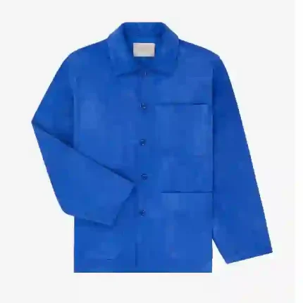 ALD Blue Suede Chore Jacket