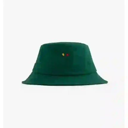 ALD Green Brushed Crest Bucket Hat