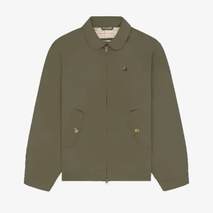ALD Green Sueded Casual Jacket